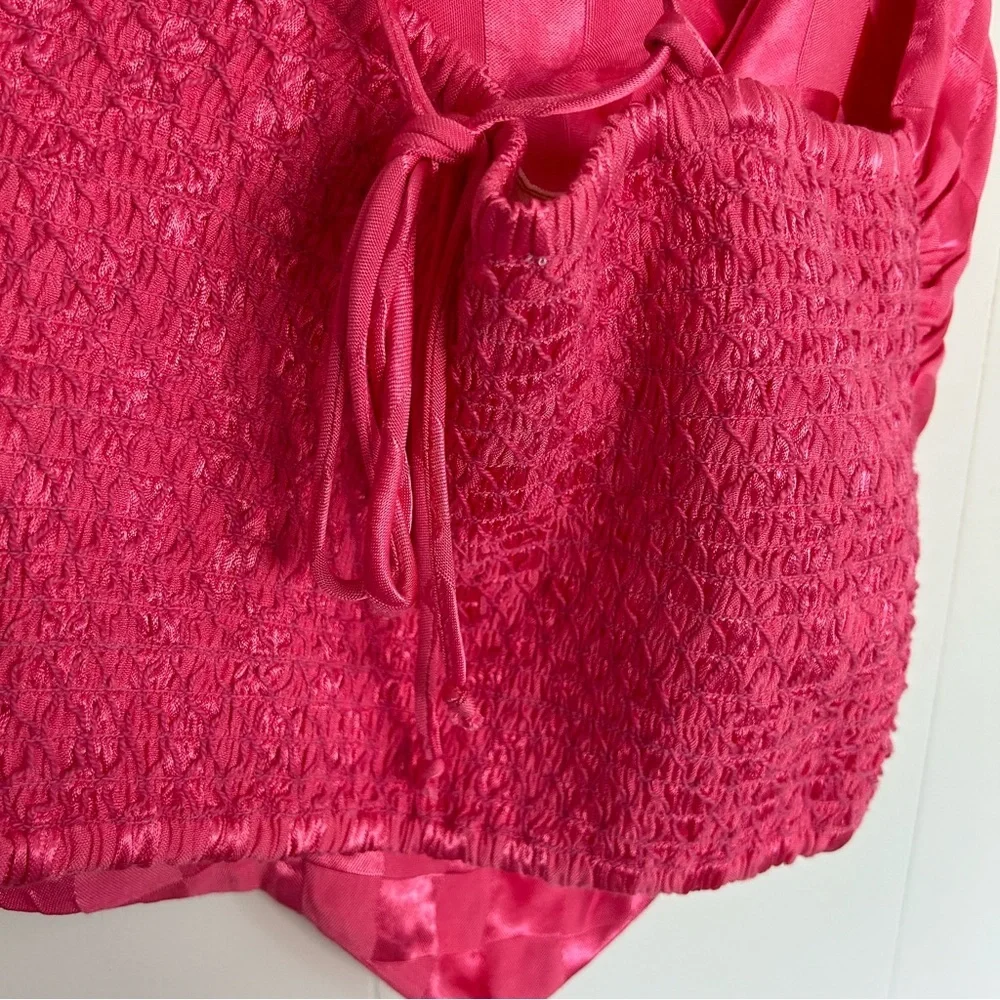 Jen’s Pirate Booty Toy Machine‎ Top Hot Pink Jacquard size 8 - Picture 9 of 9